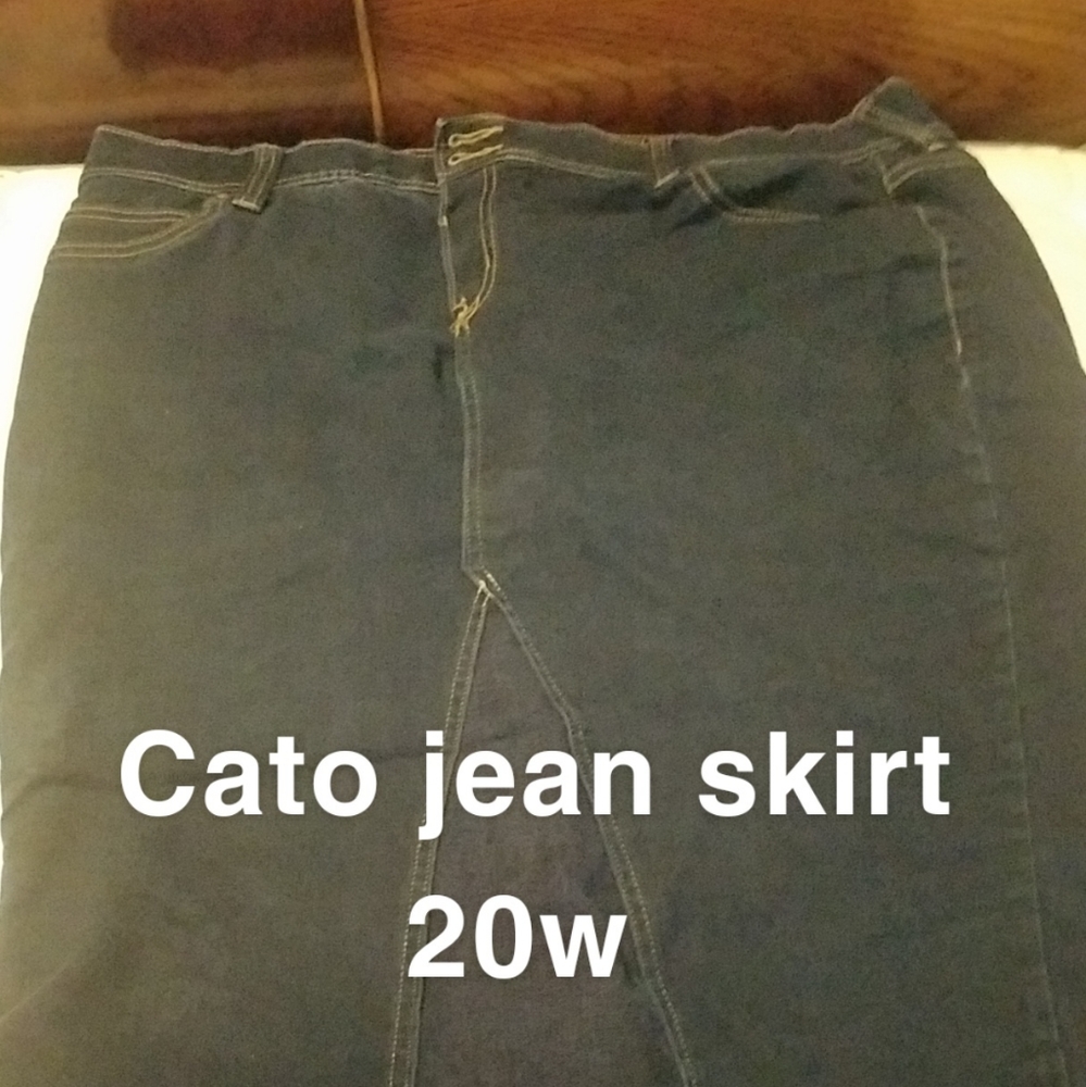 Jean skirt